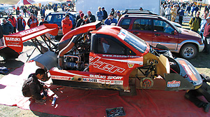 Japanese Racing Cars - 1998 Monster Sport Suzuki ESCUDO V6 Pikes